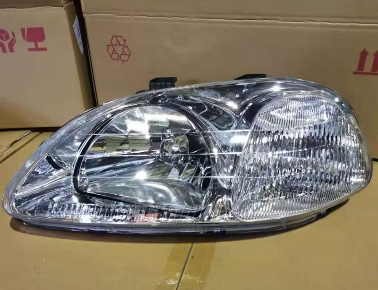 HONDA CIVIC 1996 SO4 HEAD LAMP LH / LAMPU BESAR KIRI